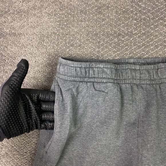 Nike Sportswear Club Fleece Sweatpants Men's Medium Gray Gym Pants BV2671-071 - Picture 3 of 14